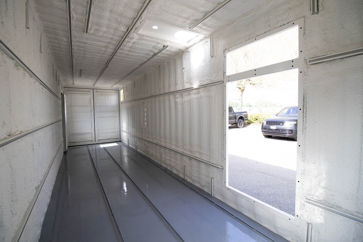 40’ Custom Mechanical Enclosure - Allied Container Services PTY LTD