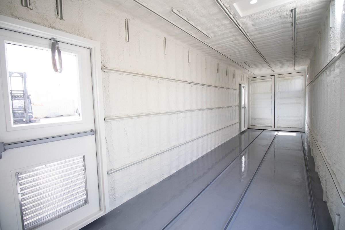 40’ Custom Mechanical Enclosure - Allied Container Services PTY LTD