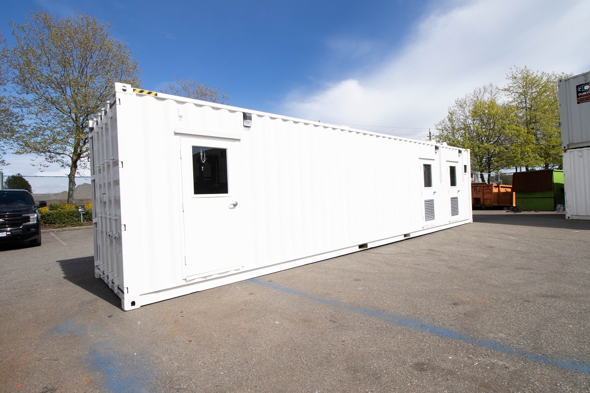 40’ Custom Mechanical Enclosure - Allied Container Services PTY LTD