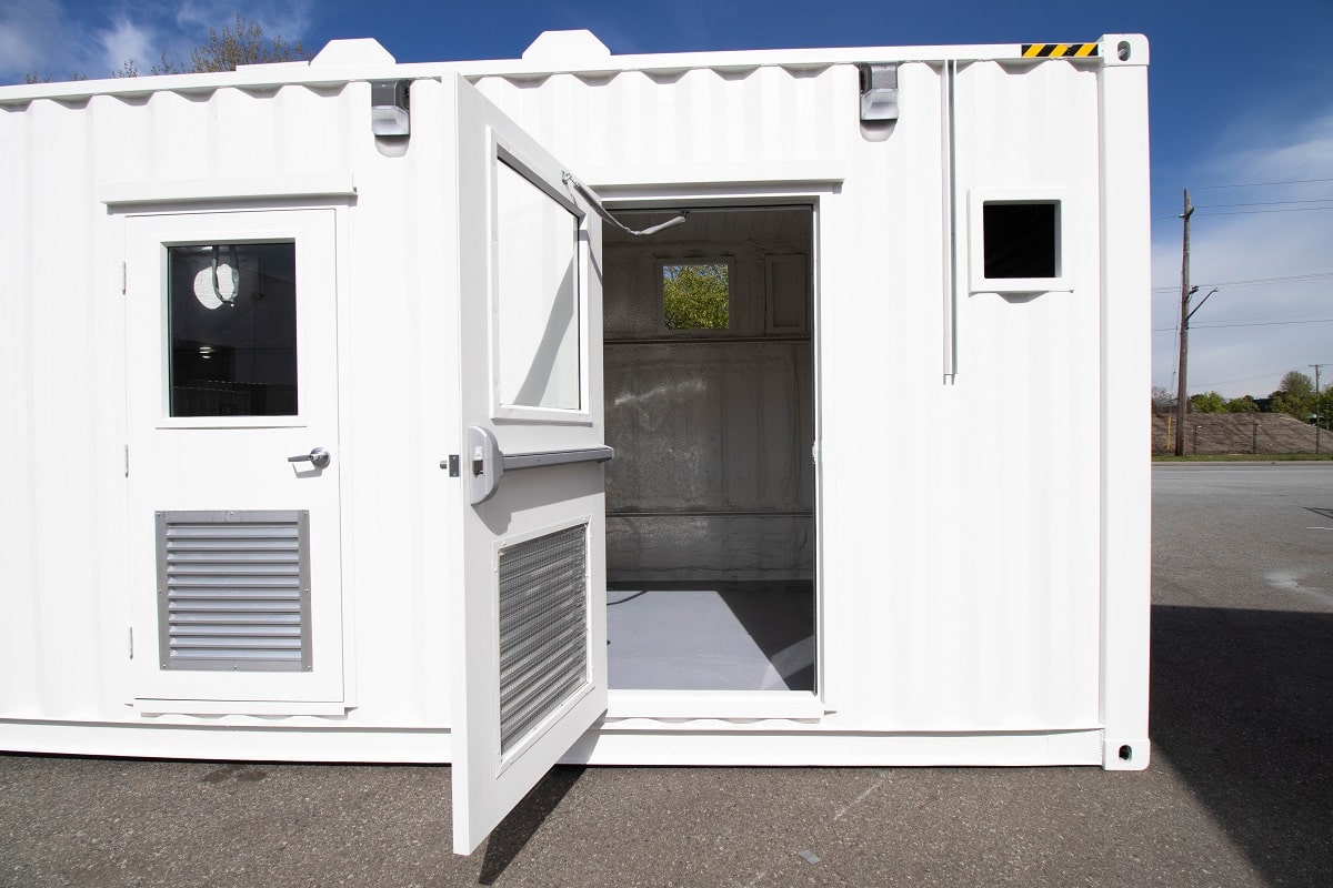 40’ Custom Mechanical Enclosure - Allied Container Services PTY LTD