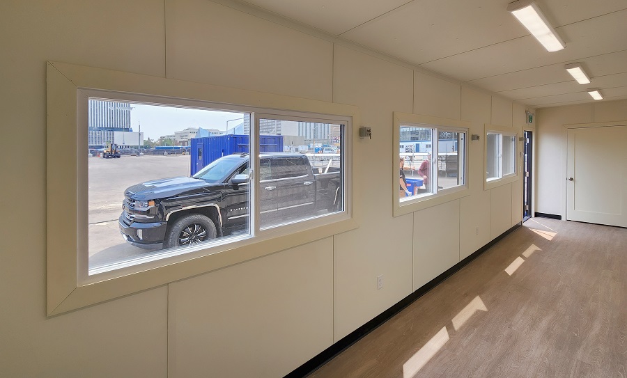 40’HC VIP Area with Patio for the Oilers - Allied Container Services PTY LTD