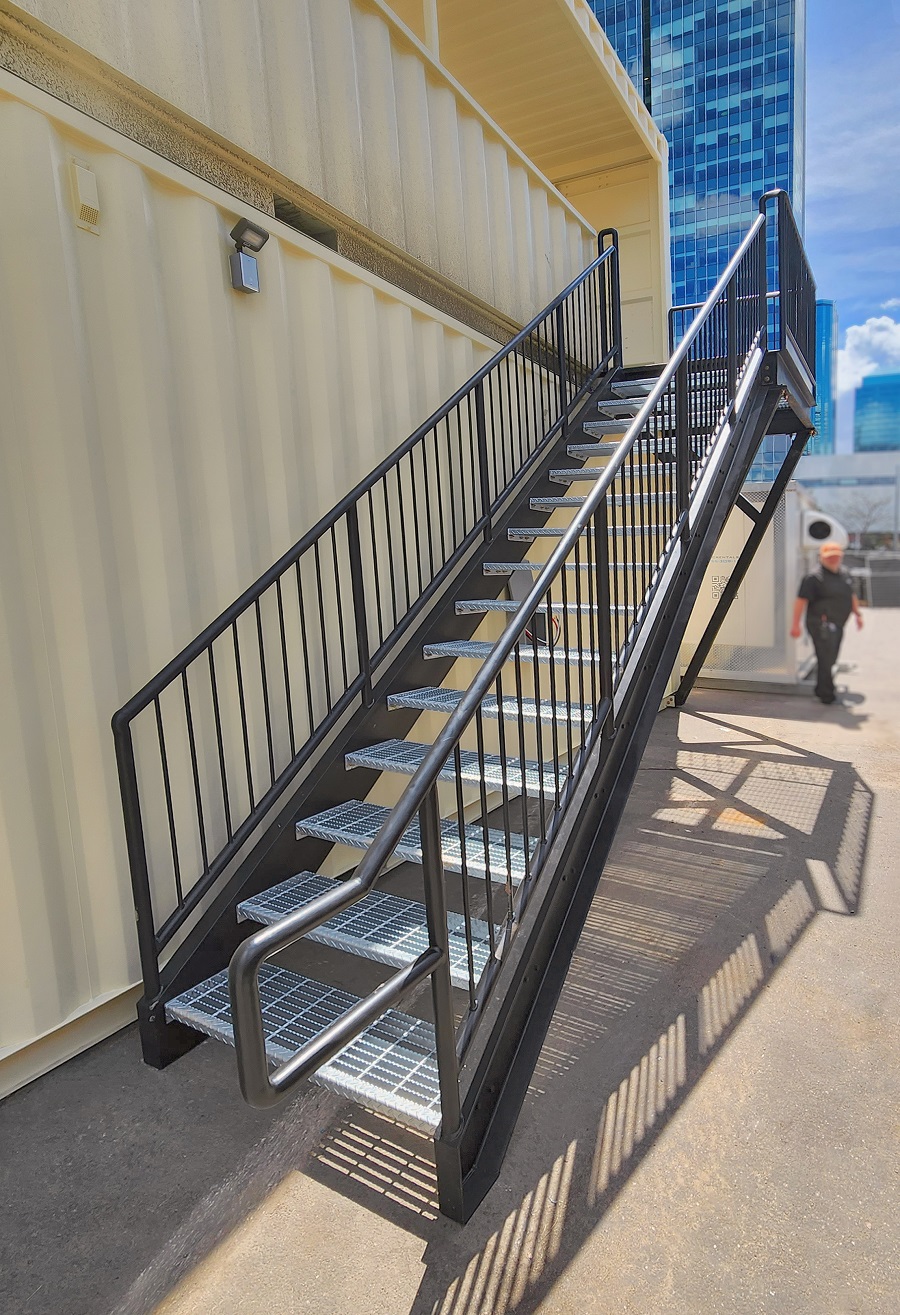 40’HC VIP Area with Patio for the Oilers - Allied Container Services PTY LTD