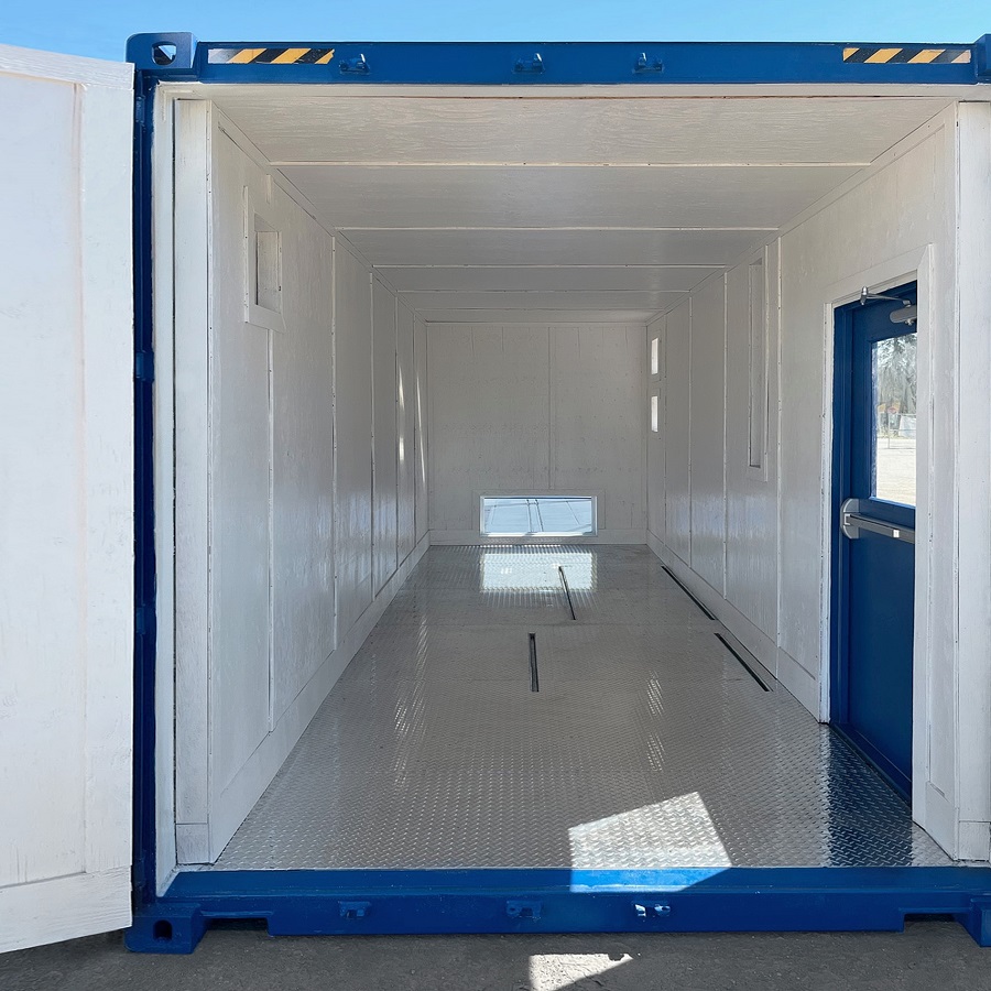 40’ Custom Equipment Enclosure - Allied Container Services PTY LTD