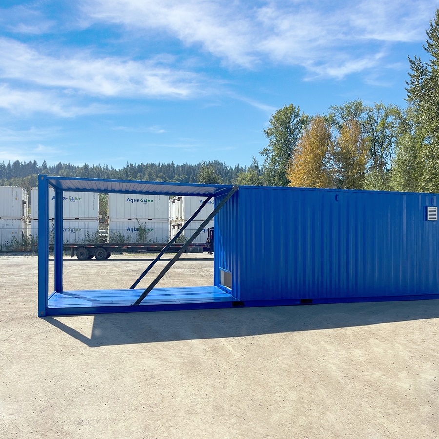 40’ Custom Equipment Enclosure - Allied Container Services PTY LTD