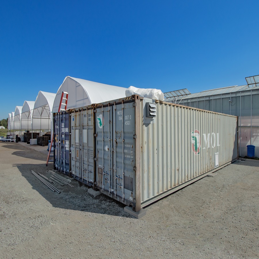 Custom Storage & Processing units for an Organics Company - Allied Container Services PTY LTD