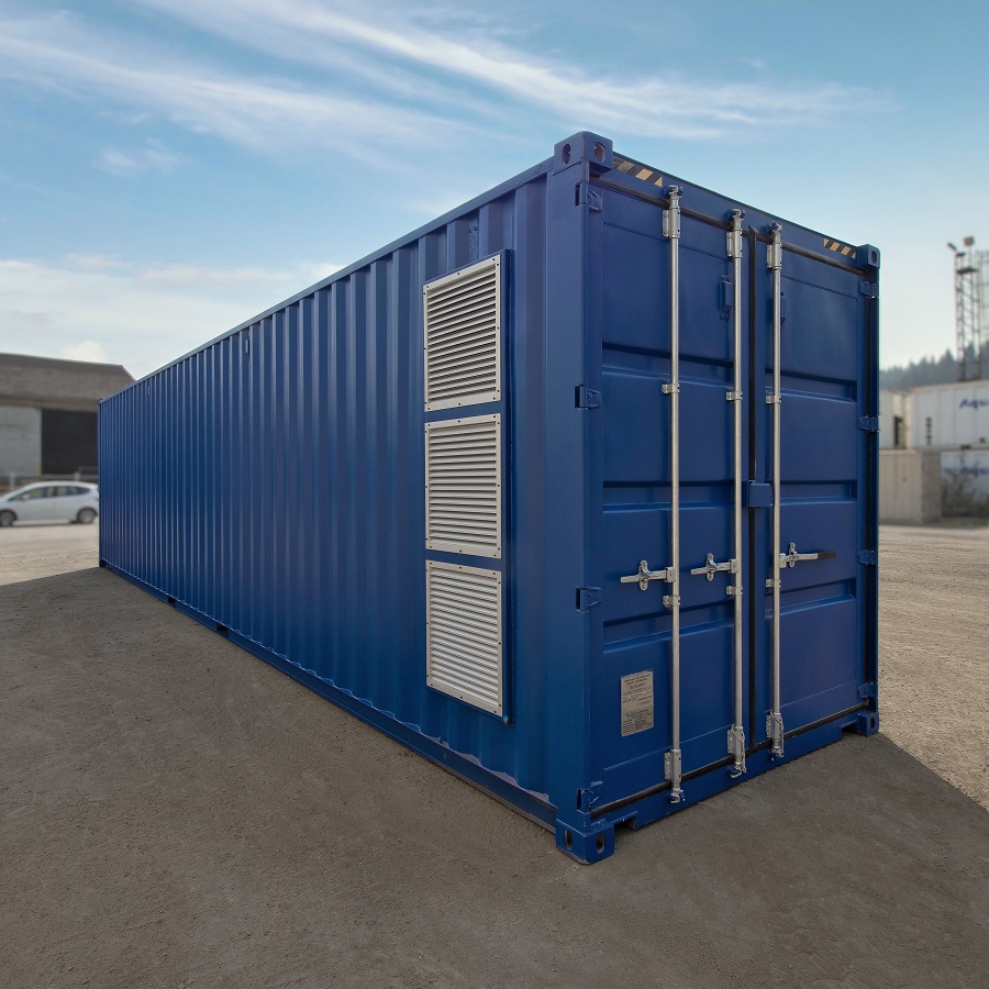 40’ Custom Equipment Housing Unit - Allied Container Services PTY LTD