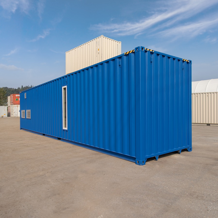 40’ Custom Equipment Housing Unit - Allied Container Services PTY LTD