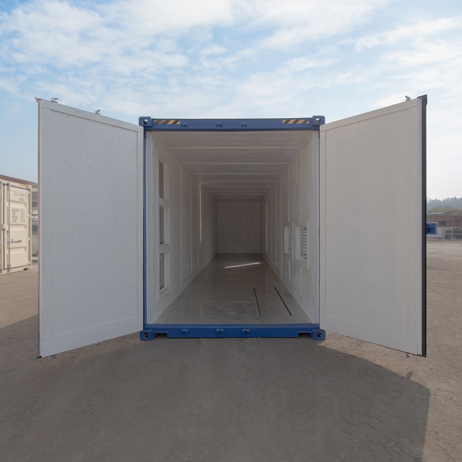 40’ Custom Equipment Housing Unit - Allied Container Services PTY LTD