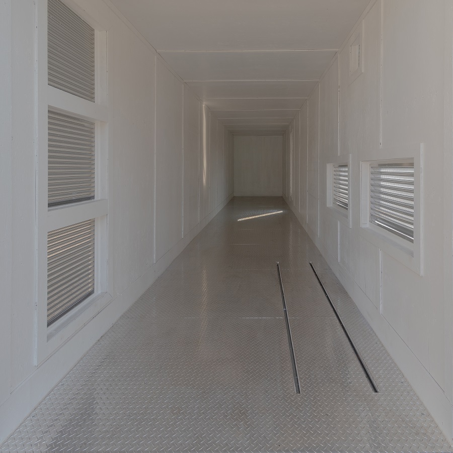 40’ Custom Equipment Housing Unit - Allied Container Services PTY LTD