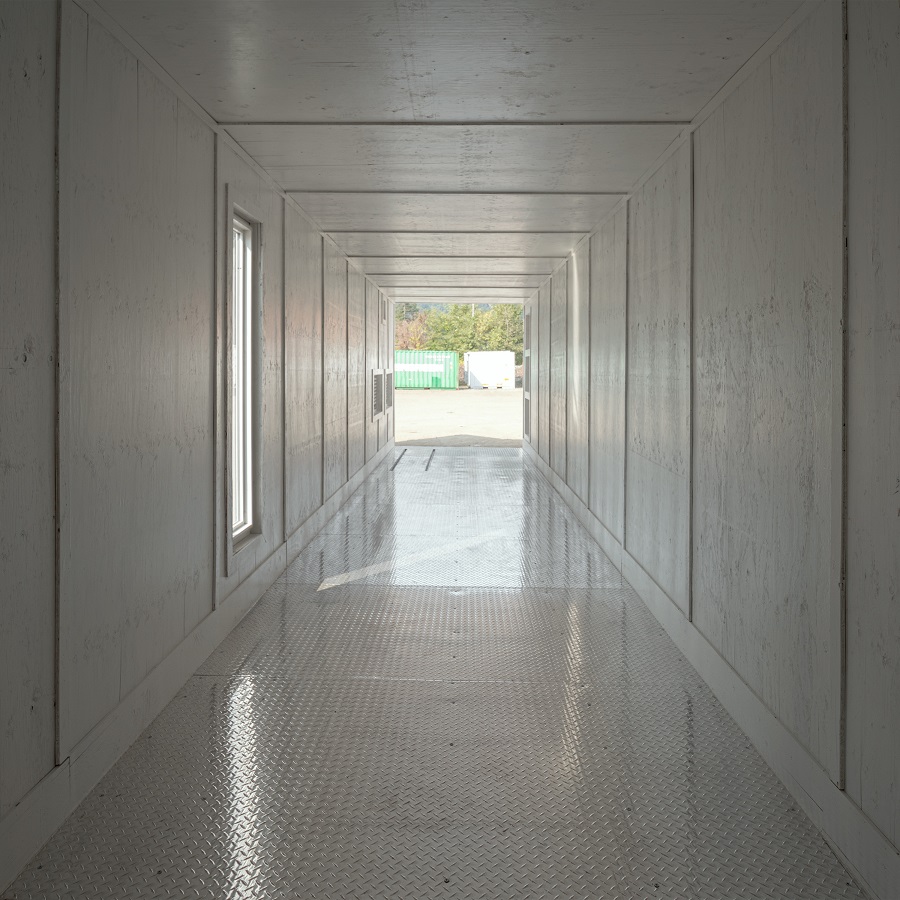 40’ Custom Equipment Housing Unit - Allied Container Services PTY LTD