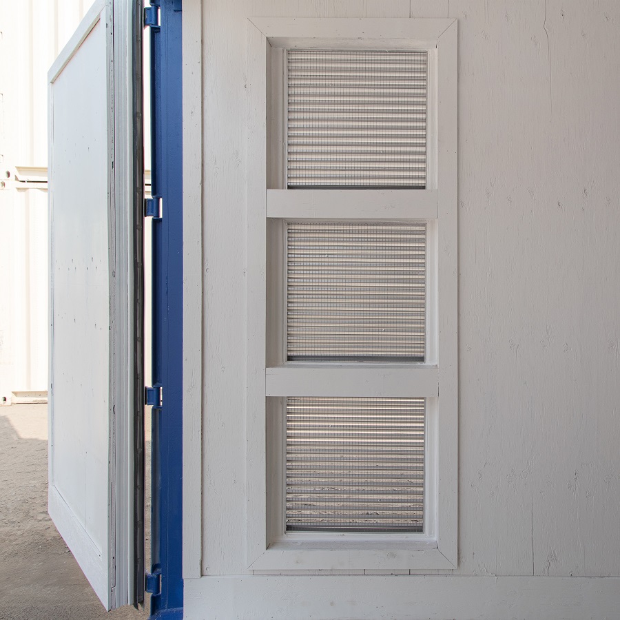 40’ Custom Equipment Housing Unit - Allied Container Services PTY LTD