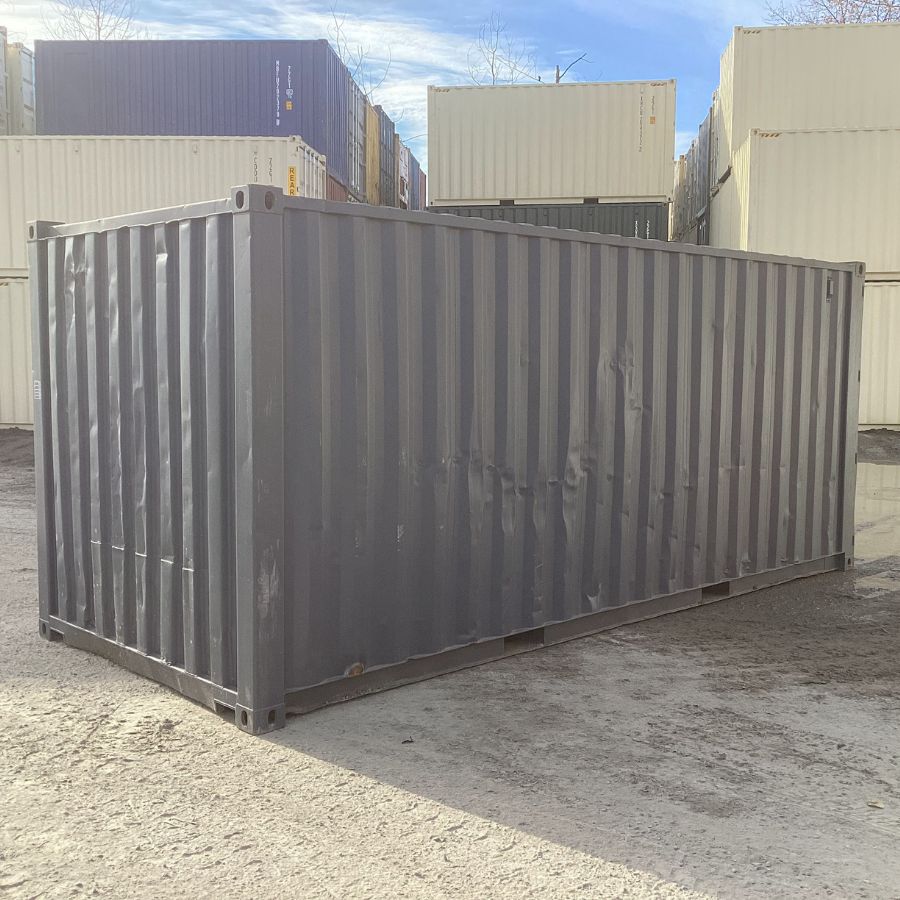 20′ Used “Open-Face” Shipping Container (Special) - Allied Container Services PTY LTD