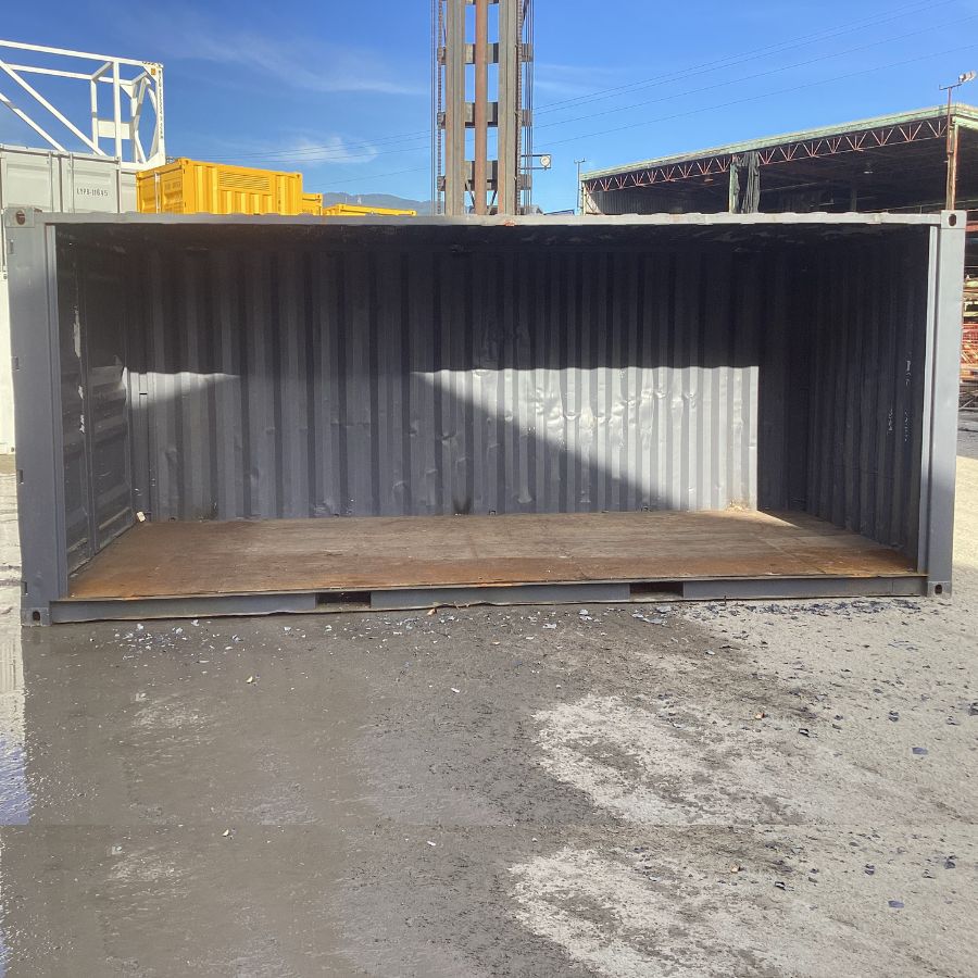 20′ Used “Open-Face” Shipping Container (Special) - Allied Container Services PTY LTD