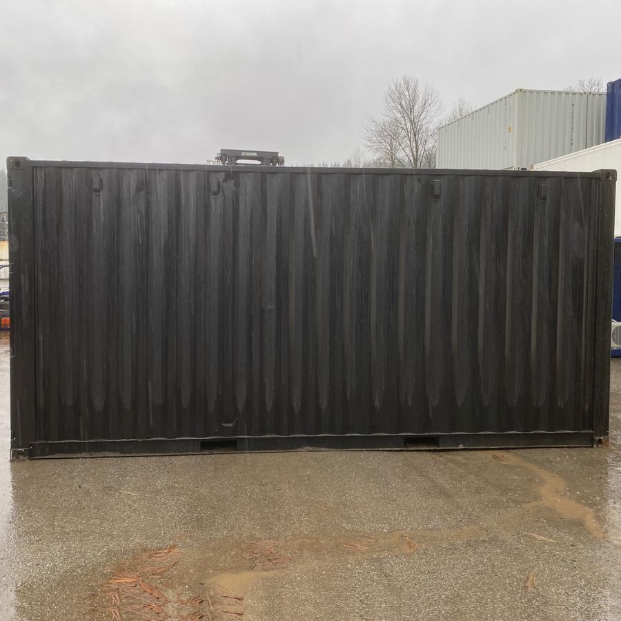 20’HC New (1-Trip) Shipping Container – Painted Black - Allied Container Services PTY LTD