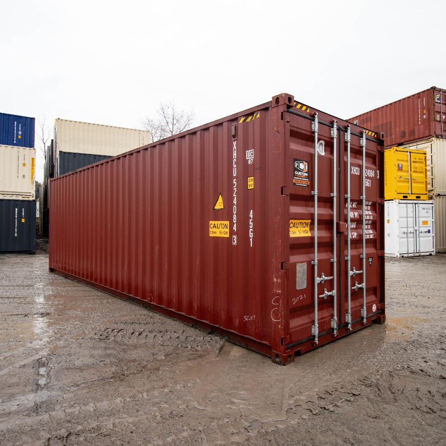 30’HC New Cut-Down Shipping Container - Allied Container Services PTY LTD