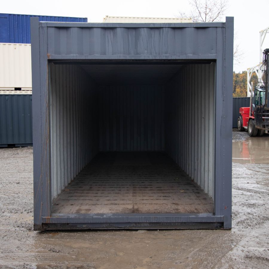 25′ Cut-Down Shipping Container w/Roll-Up Door - Allied Container Services PTY LTD
