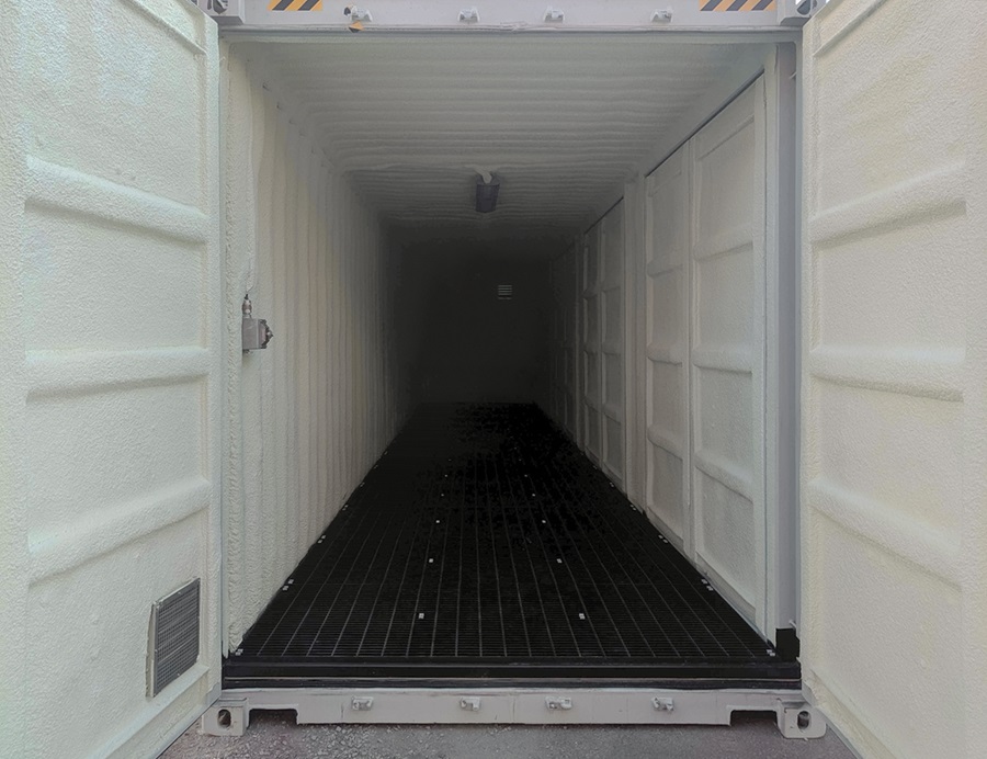 40’HC Chemical Storage w/4 x Side Doors - Allied Container Services PTY LTD