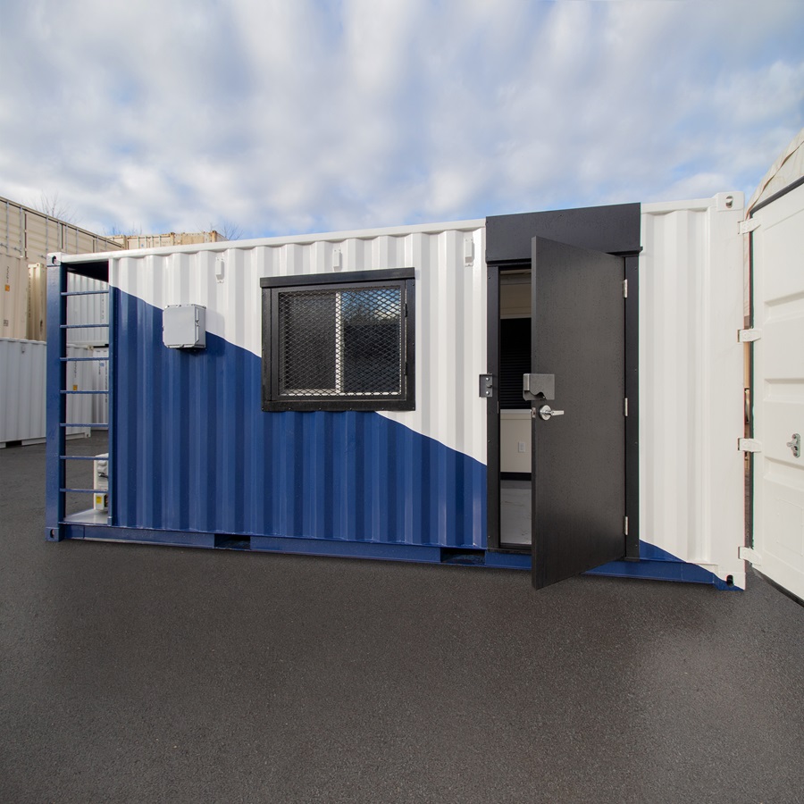 20′ Marine Cable/ Wire Works Enclosure - Allied Container Services PTY LTD