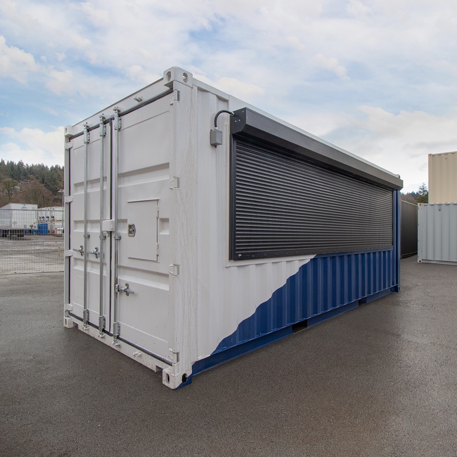 20′ Marine Cable/ Wire Works Enclosure - Allied Container Services PTY LTD