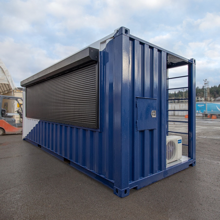 20′ Marine Cable/ Wire Works Enclosure - Allied Container Services PTY LTD