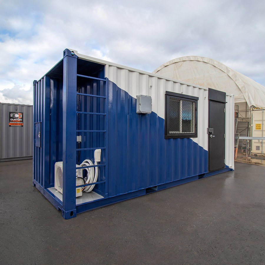 20′ Marine Cable/ Wire Works Enclosure - Allied Container Services PTY LTD
