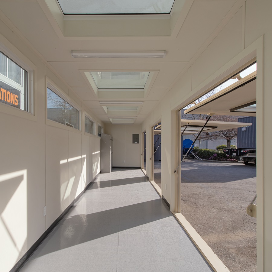 40’ Art Studio w/Flip up Doors - Allied Container Services PTY LTD