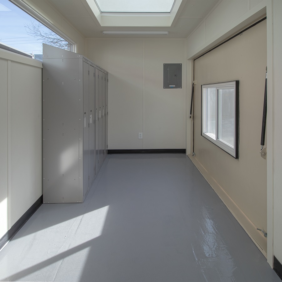 40’ Art Studio w/Flip up Doors - Allied Container Services PTY LTD