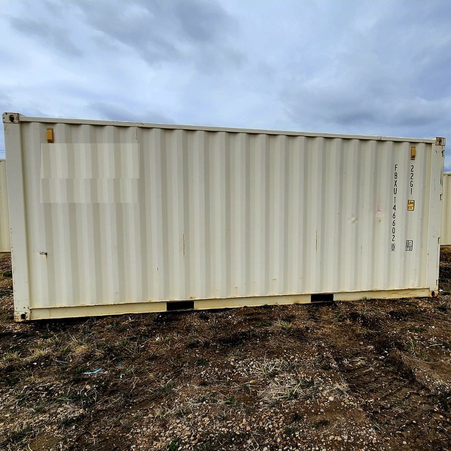 20’ New (1-Trip) Container w/ Shelving on BOTH sides - Allied Container Services PTY LTD