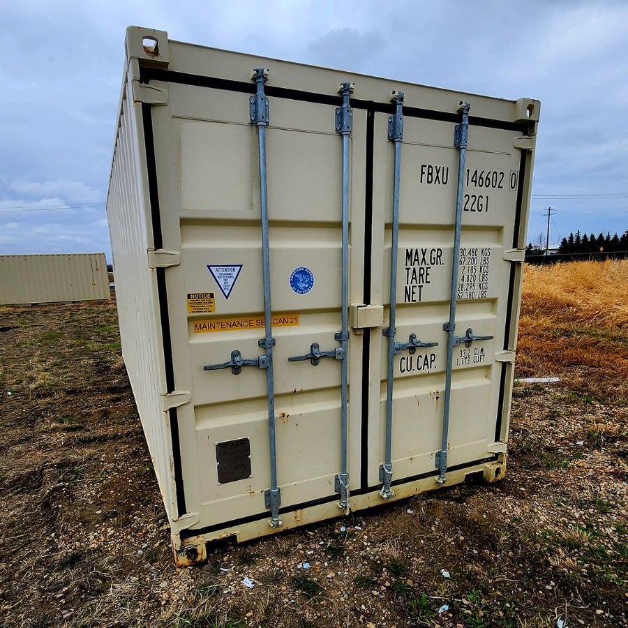 20’ New (1-Trip) Container w/ Shelving on BOTH sides - Allied Container Services PTY LTD
